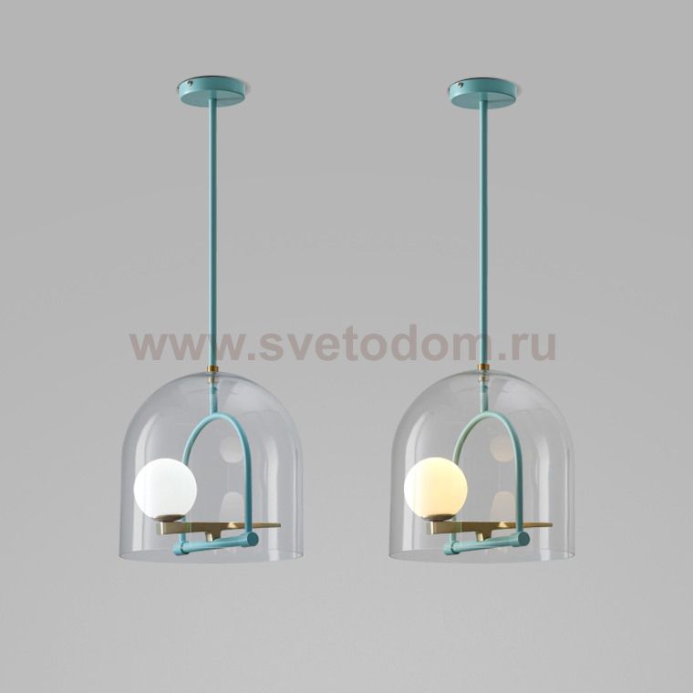 Подвесной светильник BIRD-ONE Голубой ImperiumLoft 179640-26