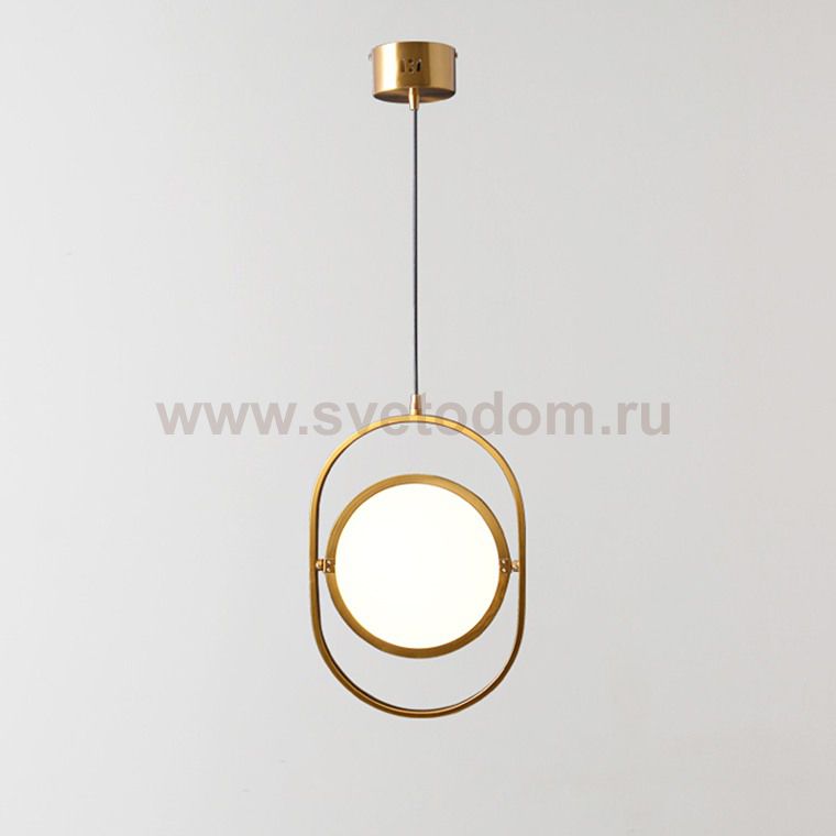 Подвесной светильник ARVET вертикальный Золото ImperiumLoft 179642-26