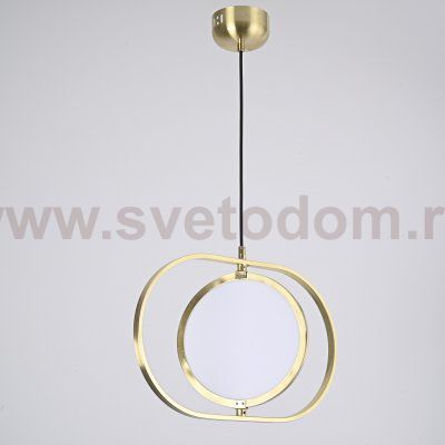 Подвесной светильник ARVET горизонтальный Золото ImperiumLoft 179643-26
