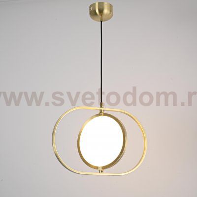 Подвесной светильник ARVET горизонтальный Золото ImperiumLoft 179643-26