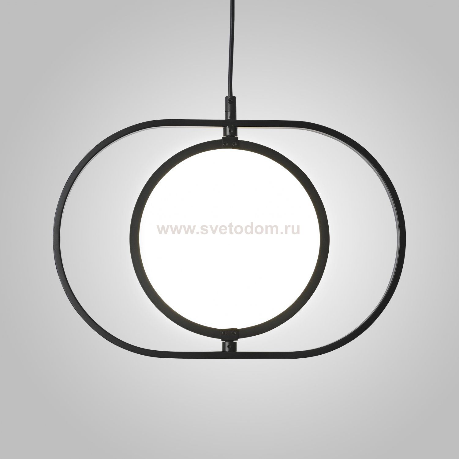 Подвесной светильник ARVET горизонтальный Черный ImperiumLoft 179644-26