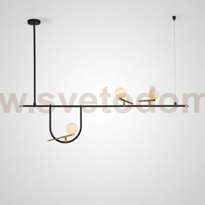 Подвесной светильник BIRD-LINE Черный ImperiumLoft 179655-26