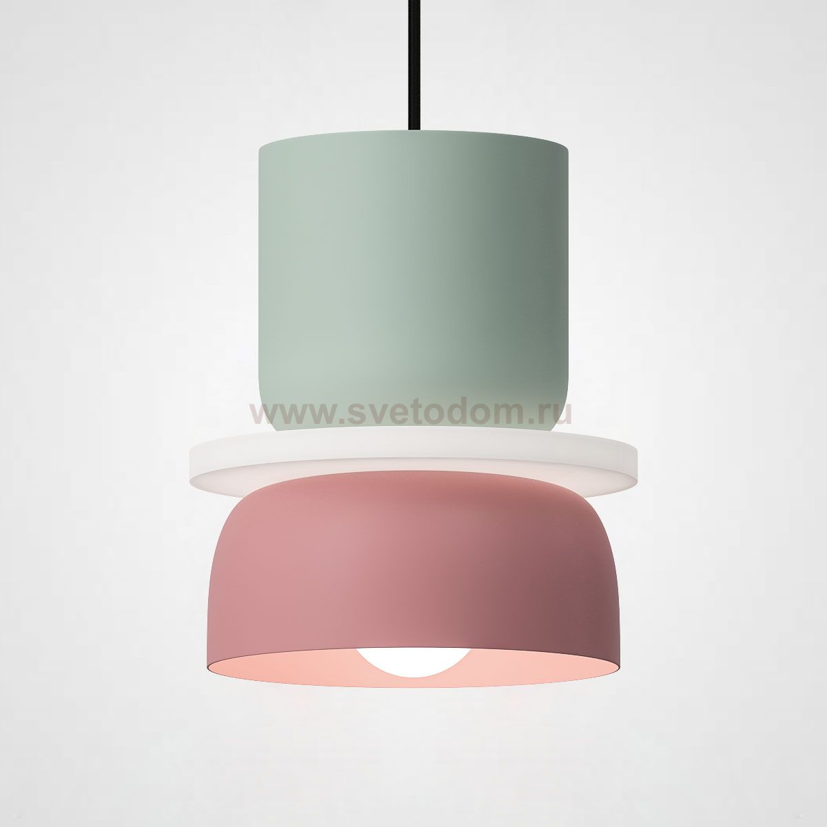Подвесной светильник ILO D18,5 Mint/Pink ImperiumLoft 179675-26