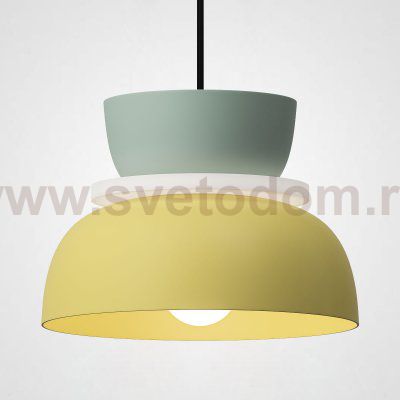 Подвесной светильник ILO D22 mint/yellow ImperiumLoft 179682-26