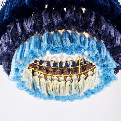 Подвесная люстра TASSEL Синий ImperiumLoft 179697-26