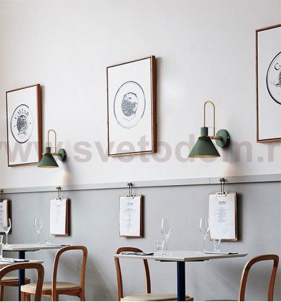Настенное бра CODA Черный ImperiumLoft 179704-26