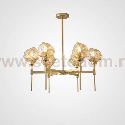 Подвесная люстра TORCH 6 Янтарный ImperiumLoft 179709-26