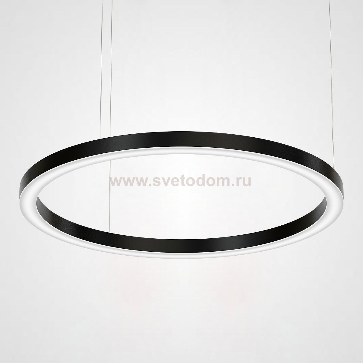 Люстра Light Ring Horizontal D100 Черный ImperiumLoft 179725-22