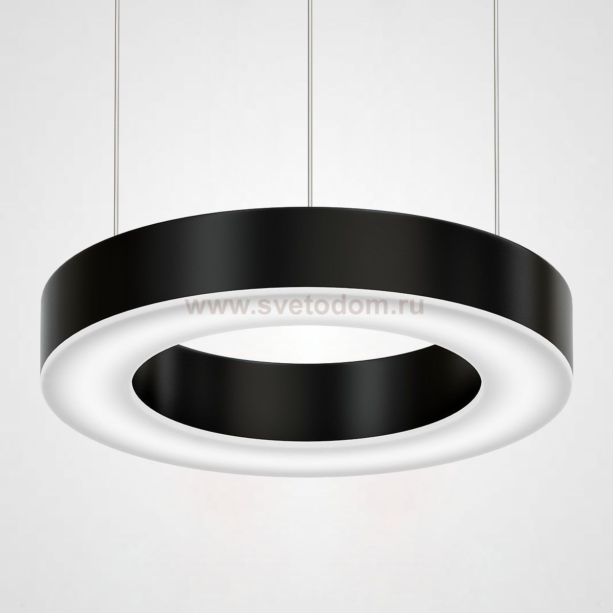 Люстра Light Ring Horizontal D30 Черный ImperiumLoft 179728-22
