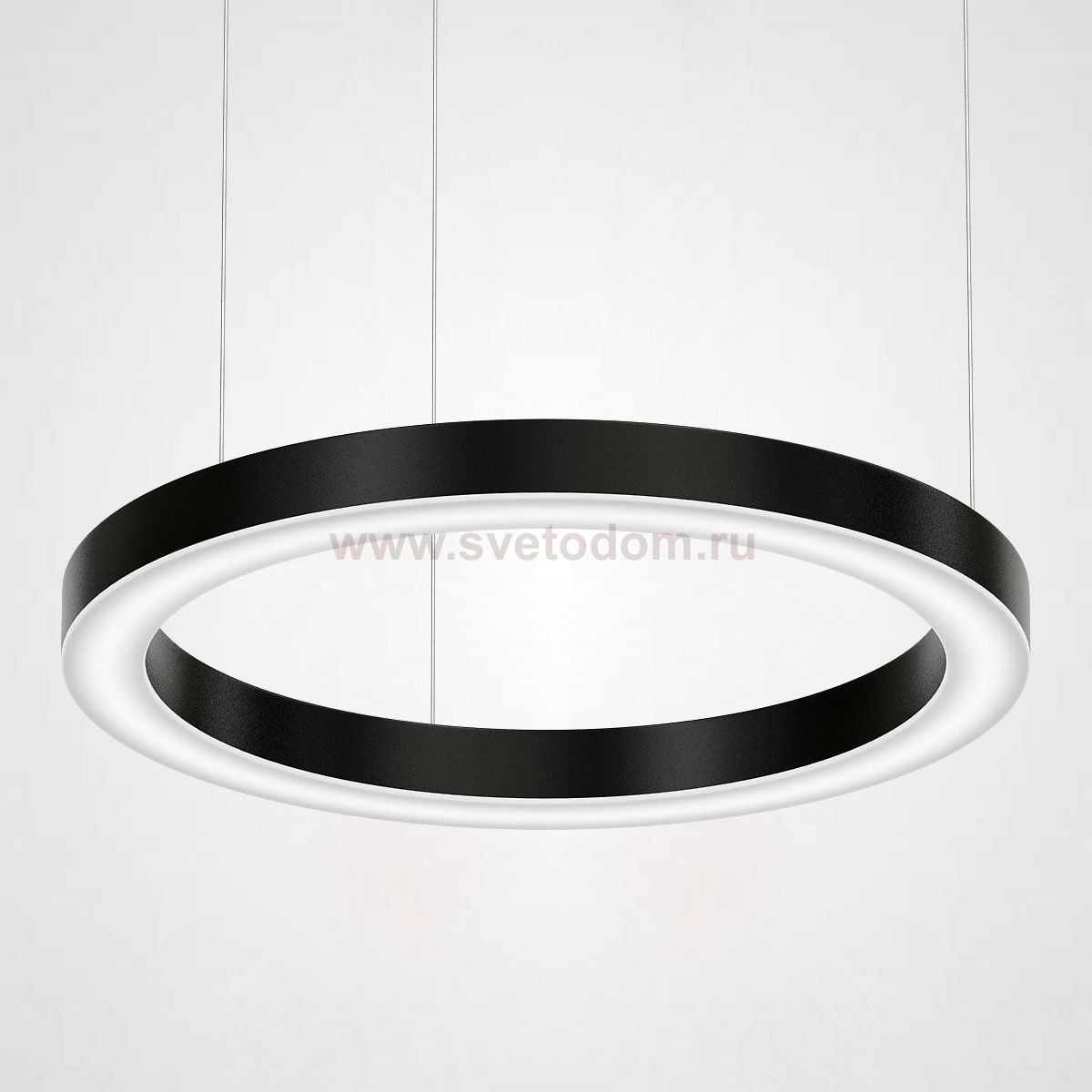 Люстра Light Ring Horizontal D60 Черный ImperiumLoft 179731-22