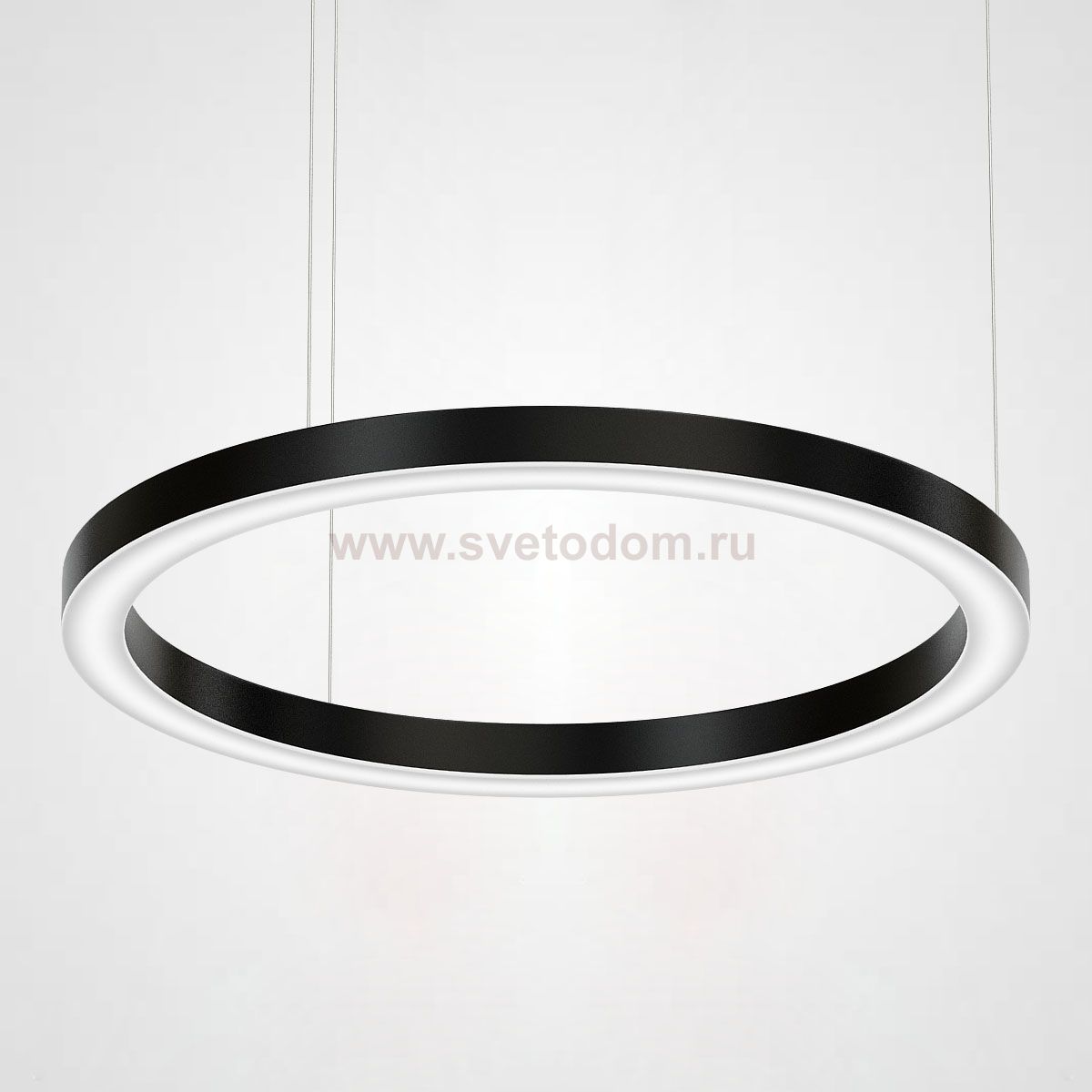 Люстра Light Ring Horizontal D80 Черный ImperiumLoft 179732-22