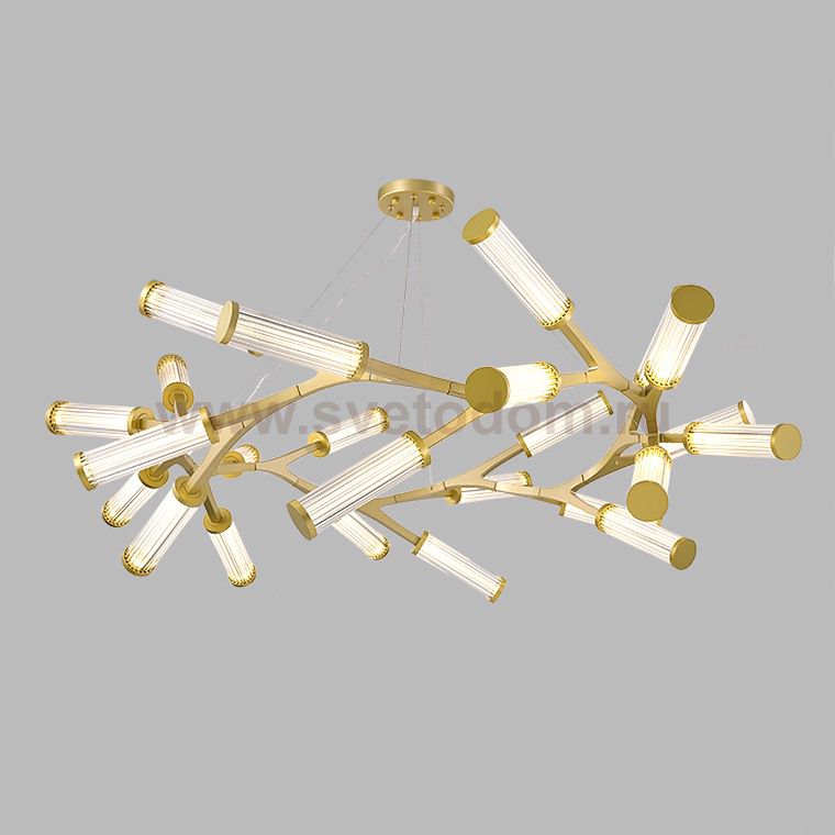 Подвесная люстра RAMOSE RING 24 Золото ImperiumLoft 179734-26