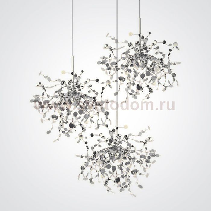 Люстра Tezani Argent 3R Хром ImperiumLoft 179737-22