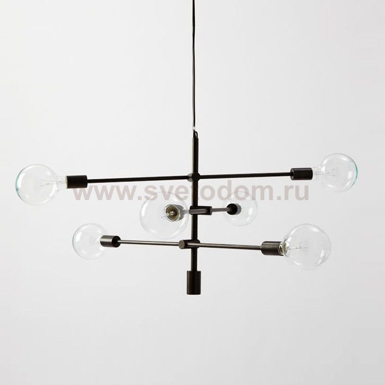 Подвесная люстра ARM1 Черный ImperiumLoft 179742-26