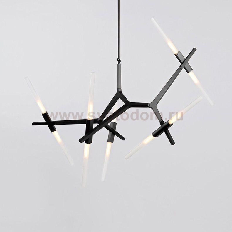 Подвесная люстра ANDES 10 Черный ImperiumLoft 179745-26