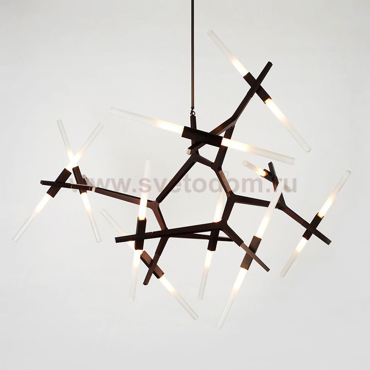 Подвесная люстра ANDES 20 Черный ImperiumLoft 179749-26