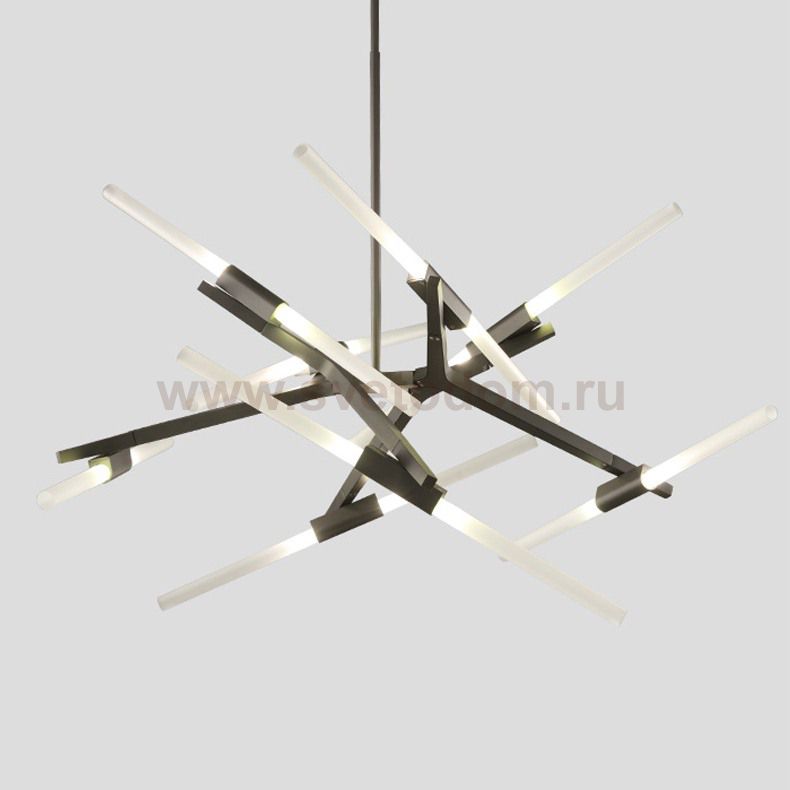 Подвесная люстра ANDES 12 Черный ImperiumLoft 179751-26