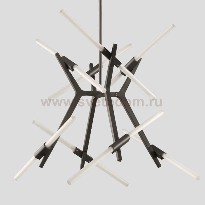 Подвесная люстра ANDES 16 Черный ImperiumLoft 179753-26