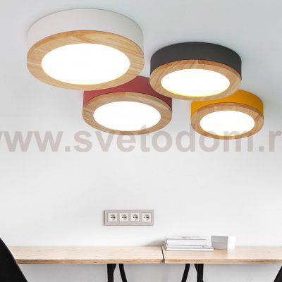 Потолочная люстра WUDDA D40 Желтый ImperiumLoft 179765-26