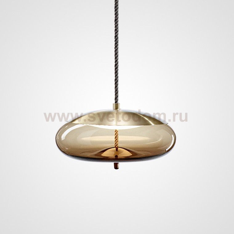 Подвесной светильник WICK D Янтарный ImperiumLoft 179790-26