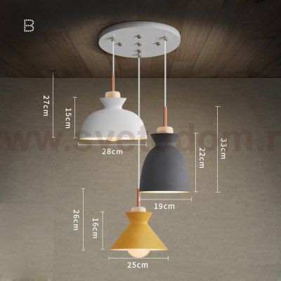 Подвесной светильник OMG TRIO B Round ImperiumLoft 179798-26
