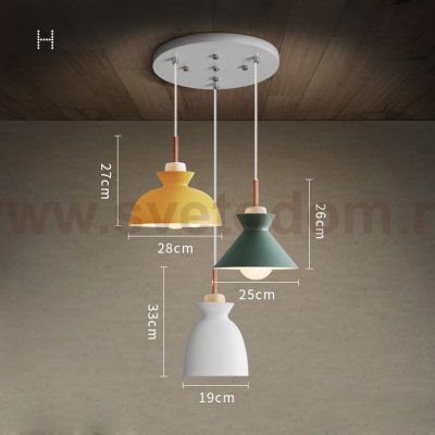 Подвесной светильник OMG TRIO H Round ImperiumLoft 179804-26