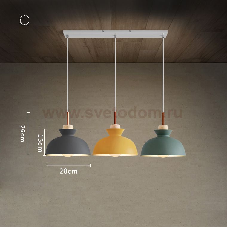 Подвесной светильник OMG TRIO C ImperiumLoft 179807-26