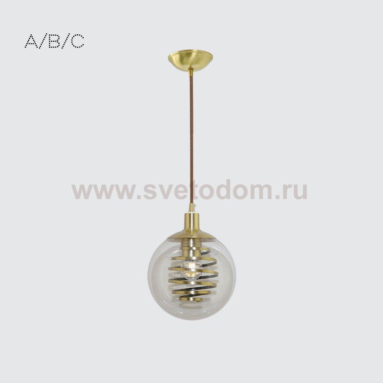 Подвесной светильник SCREW А D15 ImperiumLoft 179829-26