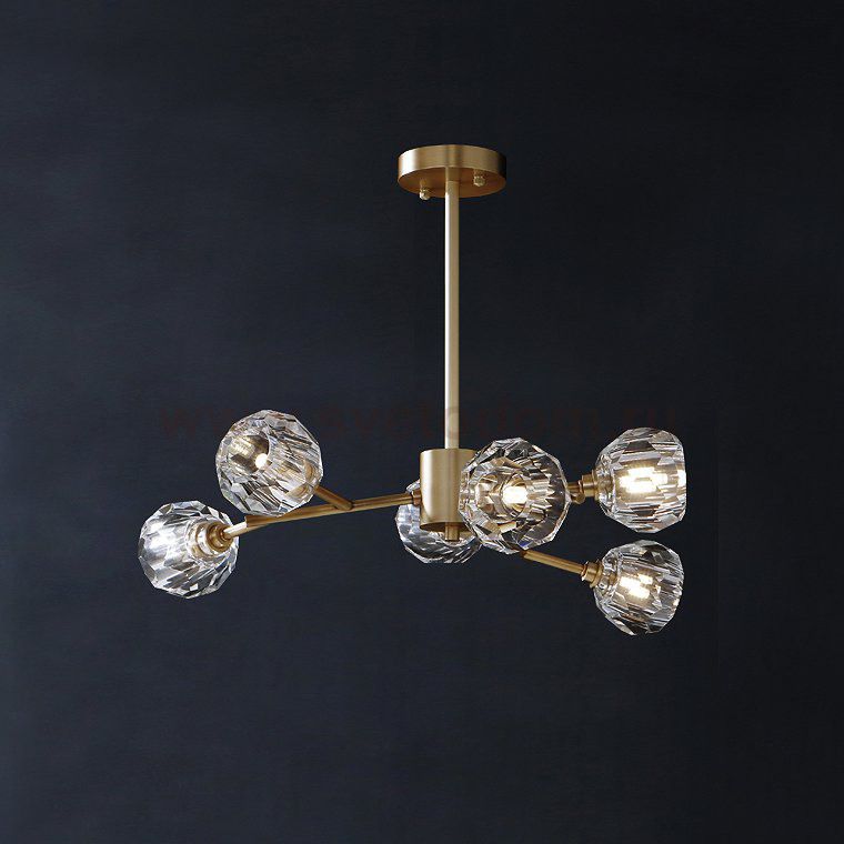 Подвесная люстра RH 6 ImperiumLoft 179846-26