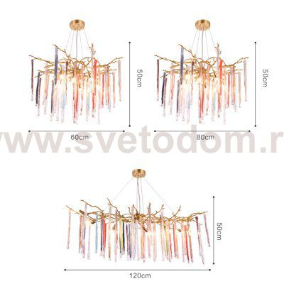 Подвесная люстра VENETA 6 ImperiumLoft 179931-26