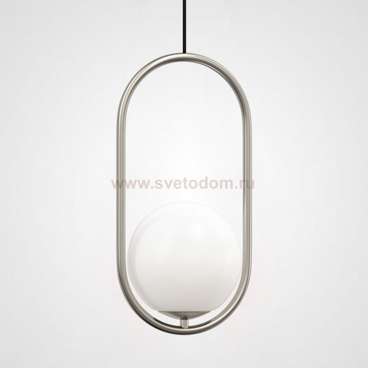 Подвесной светильник Matthew McCormick hoop 40 Silver MILA Pendant ImperiumLoft 179965-22