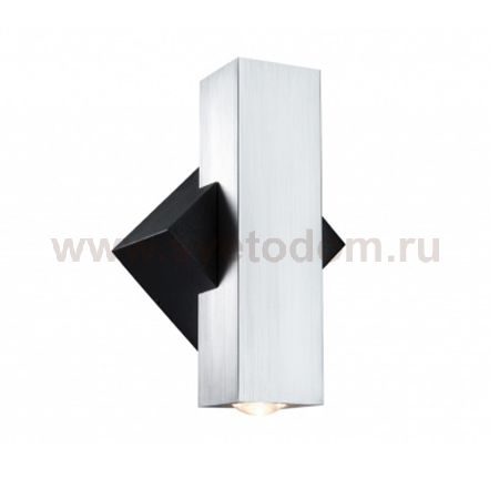 Paulmann 18005 ABL 2Flame LED 2x3,5W IP44 eck Schwarz/A