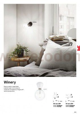 Ideal Lux WINERY AP1 NERO