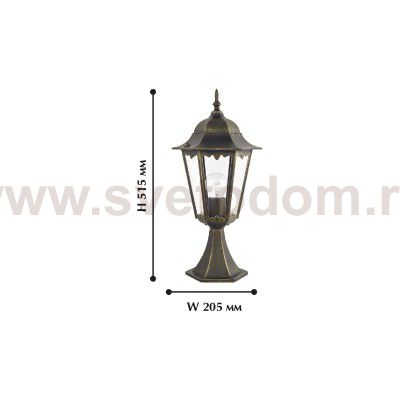 Уличный светильник Favourite 1808-1T London