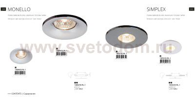 Светильник потолочный Divinare 1809/02 PL-1 MONELLO