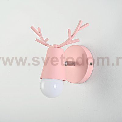 Бра с рожками DEER A Pink ImperiumLoft 181040-26