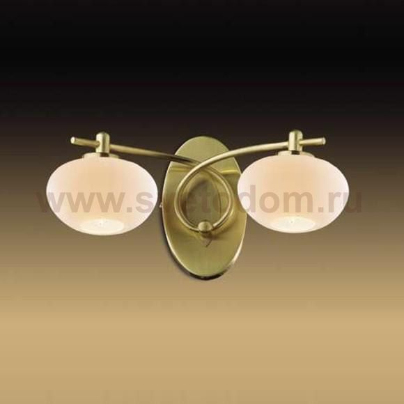 Светильник настенный бра Odeon light 1812/2w RONDO(G)