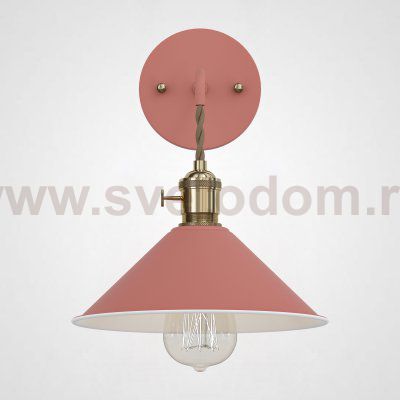 Бра с подвесным плафоном BRAID WALL Pink ImperiumLoft 181878-26