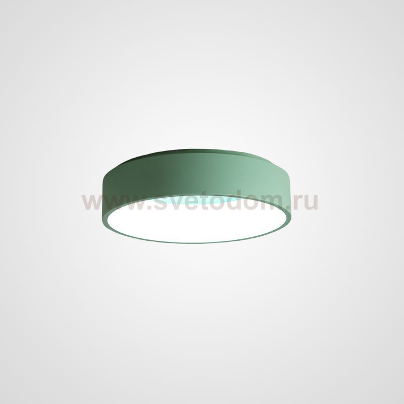 Потолочный светодиодный светильник TRAY D45 Green ImperiumLoft 181883-26