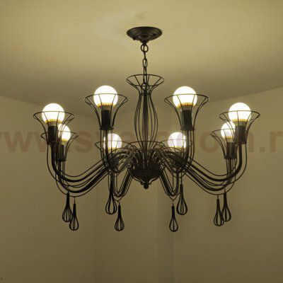 Подвесная люстра CAST 8 White ImperiumLoft 181893-26