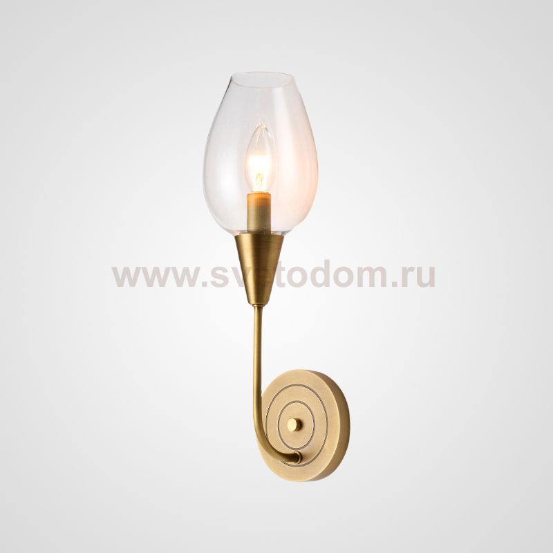 Настенный светильник VIOLA WALL 1 Clear ImperiumLoft 181900-26