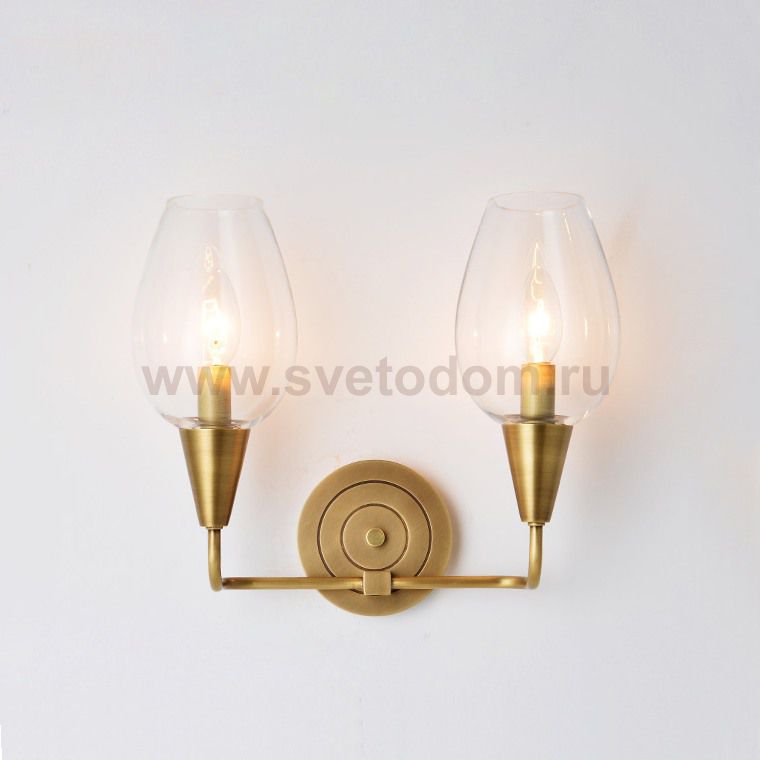 Настенный светильник VIOLA WALL 2 Clear ImperiumLoft 181901-26