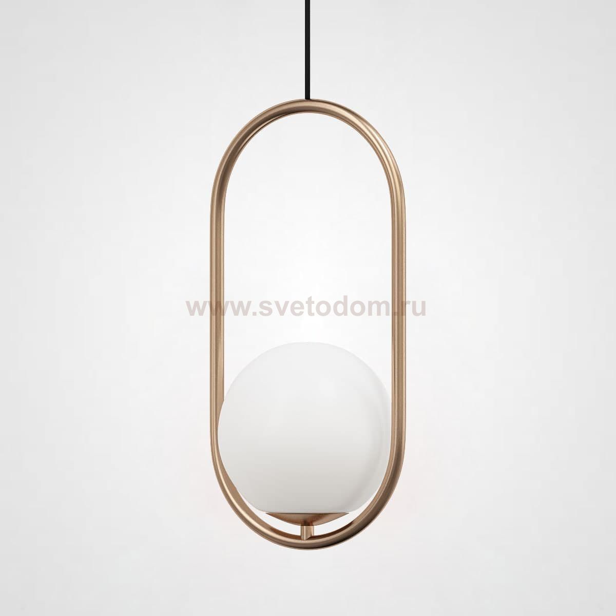 Подвесной светильник Matthew McCormick hoop 40 Бронза MILA Pendant ImperiumLoft 181903-22