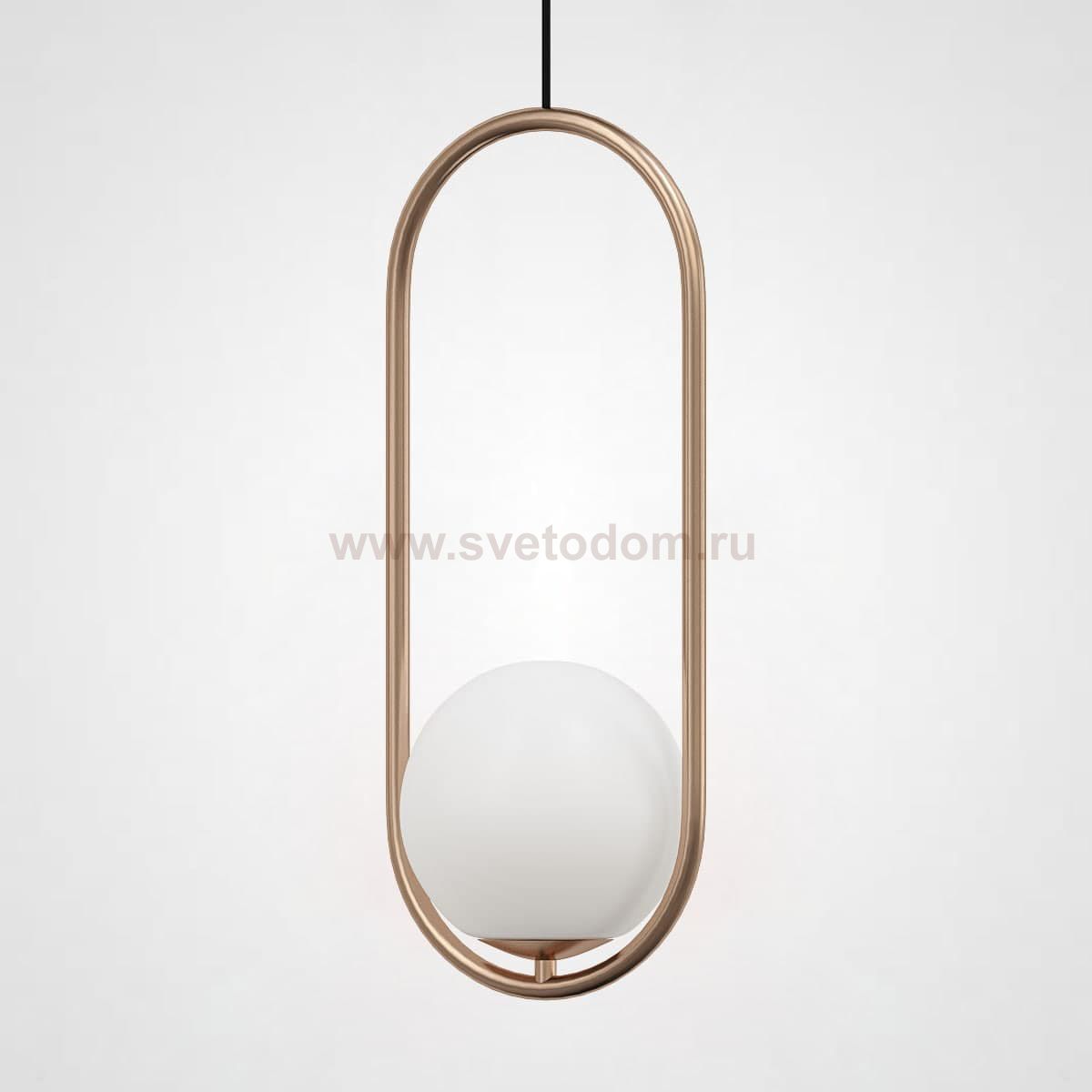 Подвесной светильник Matthew McCormick hoop 50 Бронза MILA Pendant ImperiumLoft 181904-22