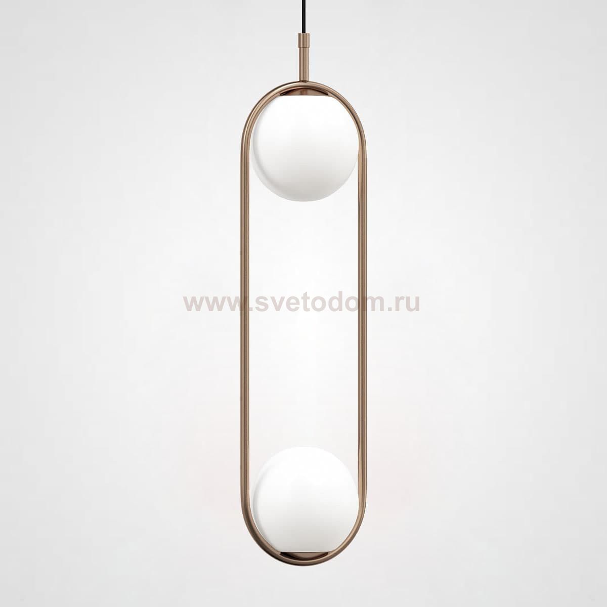 Подвесной светильник HOOP DUO Бронза ImperiumLoft 181905-26