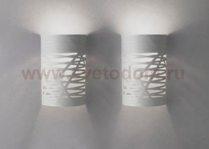 Настенный светильник Foscarini TRESS малый красный светильник