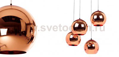 Подвесной светильник Copper Shade Chrome D30 ImperiumLoft 182682-22