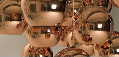 Подвесной светильник Copper Shade Gold D25 ImperiumLoft 182696-22