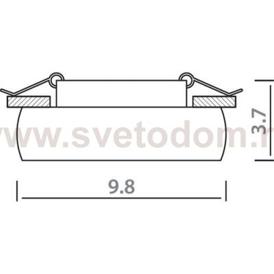 Светильник потолочный Divinare 1827/02 PL-1 ROMOLLA