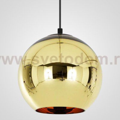 Подвесной светильник Copper Shade Gold D45 ImperiumLoft 182700-22